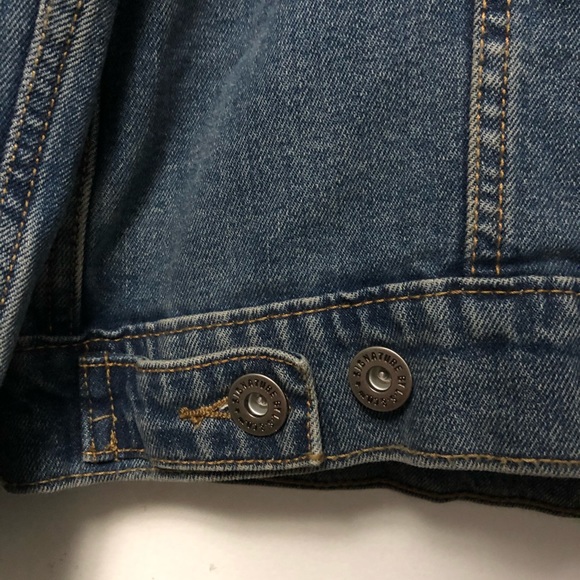 LEVIS VINTAGE STYLE DENIM JACKET BLUE MENS LARGE - Picture 6 of 7